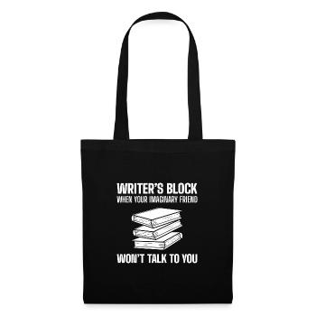 Author - Tote Bag - black - Front