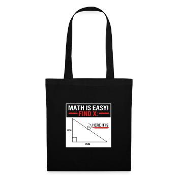 Mathematics - Tote Bag - black - Front