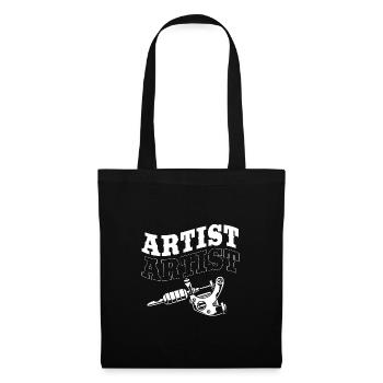 Tattoo Artist Tattoo Artist Tattooed Tattoo - Tote Bag - black - Front