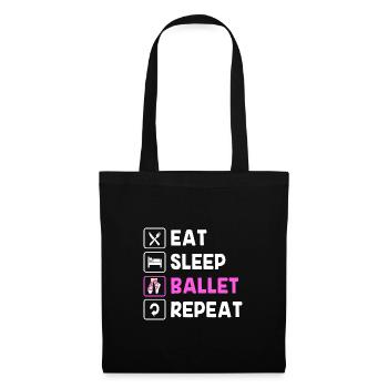 Ballet Ballet Dancer - Tote Bag - black - Front