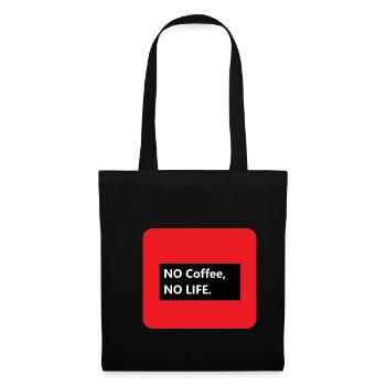 No Coffee no life - Tote Bag - black - Front