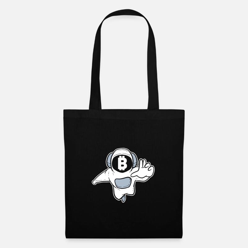 Bitcoin - Stoffbeutel - Schwarz