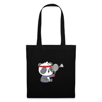 Badminton - Tote Bag - black - Front