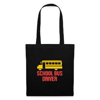 School Bus Driver School Bus - Tote Bag - black - Front