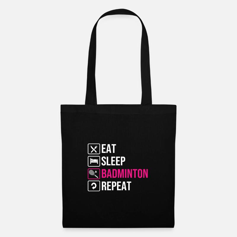 Badminton - Sac en tissu - noir