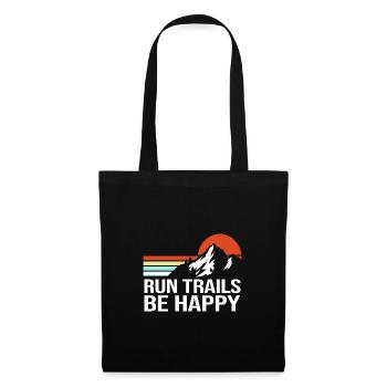 Trail running - Sac en tissu - noir - Devant