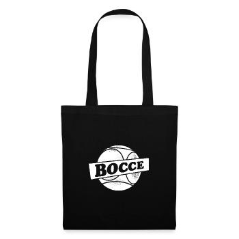 Bocce Ball mit Jack Bocci Game Bocce - Stoffbeutel - Schwarz - Vorne