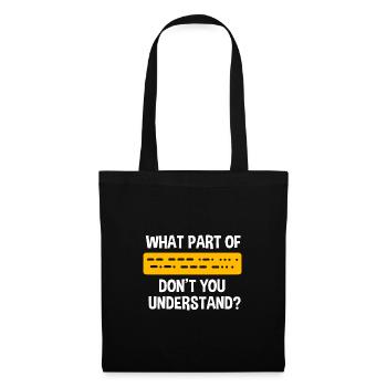 Amateur Radio Radio - Tote Bag - black - Front