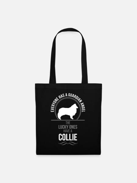 COLLIE Rough Guardian Angel Wilsigns - Stoffbeutel - Schwarz