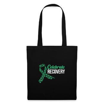 Drug-free addiction addicted - Tote Bag - black - Front