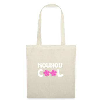 nounou cool - Sac en tissu - nature - Devant