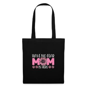 mother mum mom mum Geschenk - Stoffbeutel - Schwarz - Vorne