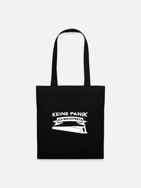 Dachdecker Beruf Dachdeckerei Geschenk - Stoffbeutel - Schwarz