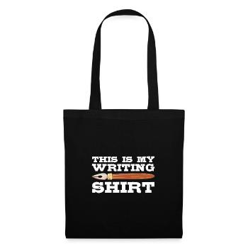 Auteur - Sac en tissu - noir - Devant