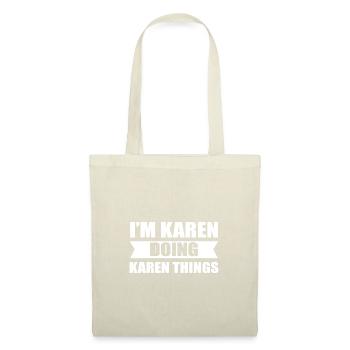 Karen - Sac en tissu - nature - Devant