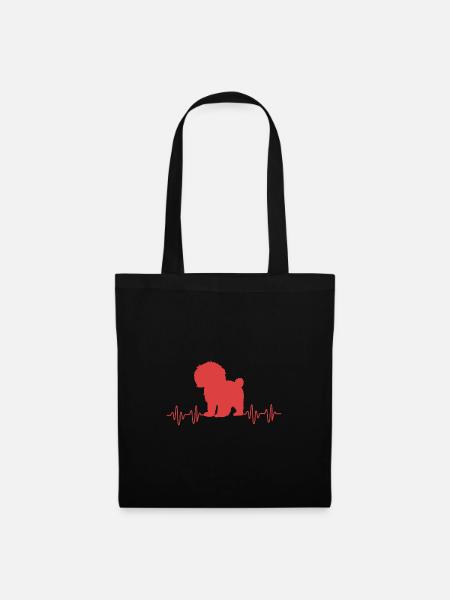 Goldendoodle - Stoffbeutel - Schwarz