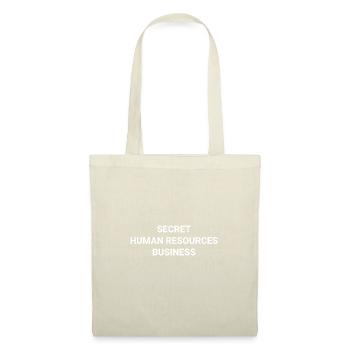 Secret Human Resources Business - Tote Bag - nature - Front