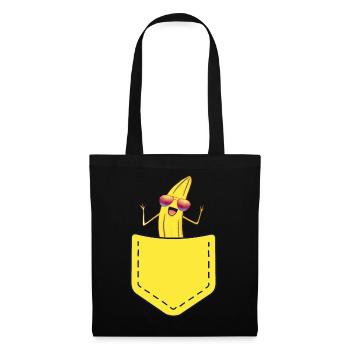 Cool banana - Tote Bag - black - Front