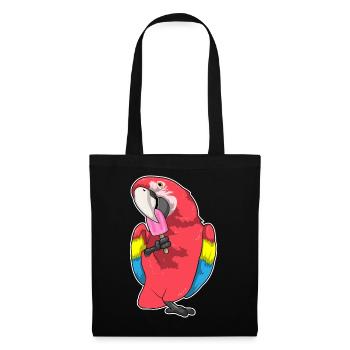 Popsicles perroquets - Sac en tissu - noir - Devant
