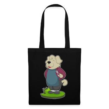 Coiffeur pour chien Ciseaux - Sac en tissu - noir - Devant