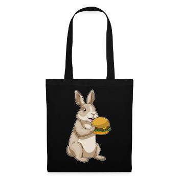 Bunny Cheeseburger - Tote Bag - black - Front