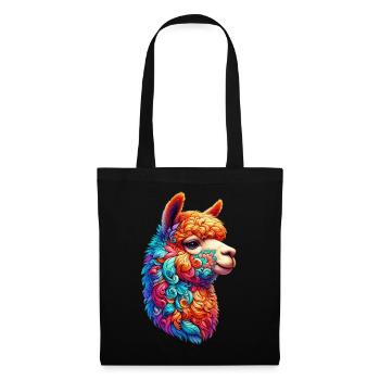 Alpaga - Sac en tissu - noir - Devant