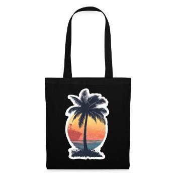 Palm tree - Tote Bag - black - Front