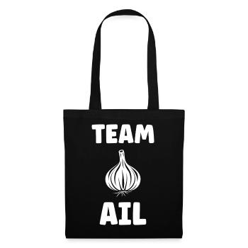 Team Garlic - Sac en tissu - noir - Devant