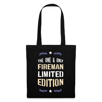 Pompier Édition Limitée - Sac en tissu - noir - Devant