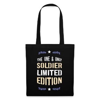 The One & Only Soldier Limited Edition - Stoffbeutel - Schwarz - Vorne