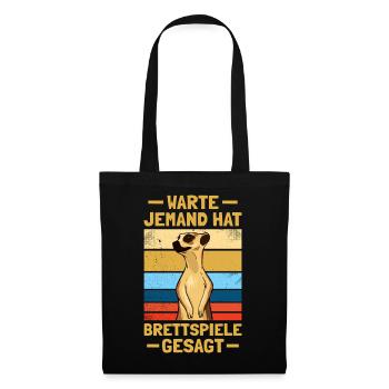 Someone has board games board game - Tote Bag - black - Front