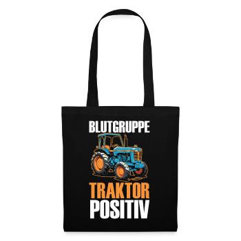Agriculteur Agriculteur Agriculteur Tracteur Agricole - Sac en tissu - noir - Devant