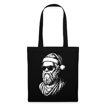 Santa Sunglasses Pop Art - Tote Bag - black - Front