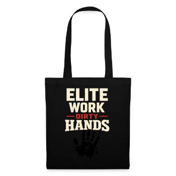workers who are trained as welders and - Tote Bag - black - Front