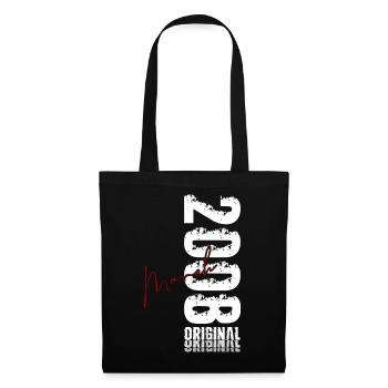 18th Birthday Gift Husband Wife March 2008 - Tote Bag - black - Front