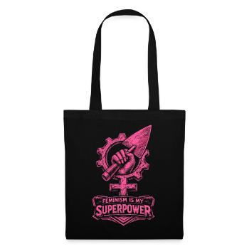 Feminism Feminist Feminist - Tote Bag - black - Front