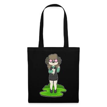 Bureau des lunettes du secrétaire pour chiens - Sac en tissu - noir - Devant
