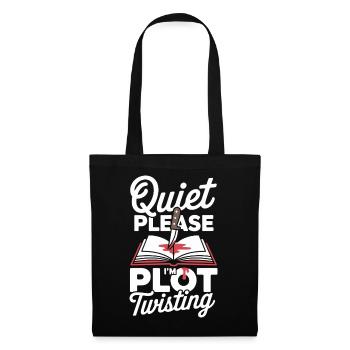 Psychological Thriller Readers Crime Books Literature - Tote Bag - black - Front