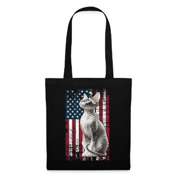 Cornish Rex US Cornish Rex Cat - Tote Bag - black - Front