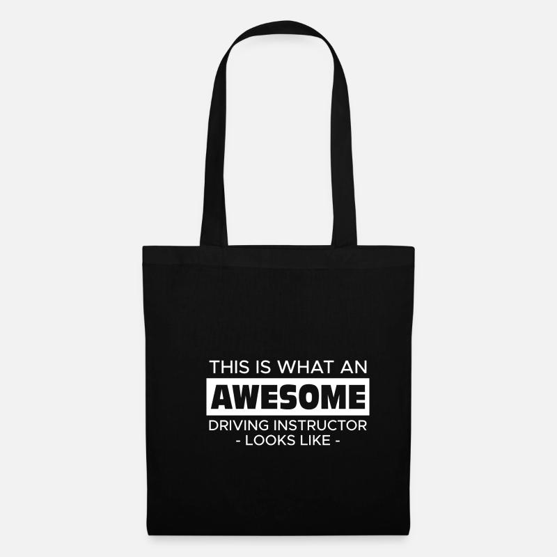 Driving Instructor Driving Instructor Gift Driving School - Tote Bag - black
