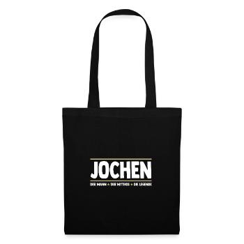 Jochen - Stoffbeutel - Schwarz - Vorne