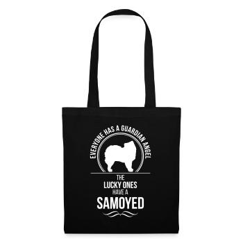 SAMOYED Guardian Angel Wilsigns - Stoffbeutel - Schwarz - Vorne