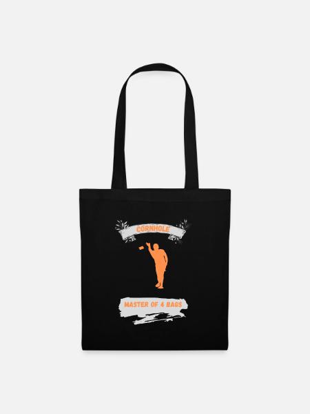 Cornhole - Master of 4 Bags - Stoffbeutel - Schwarz