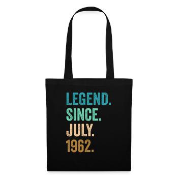 Légende Depuis juillet 1962 60e anniversaire - Sac en tissu - noir - Devant