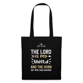The Lord is my shield and the ho... - Tote Bag - black - Front