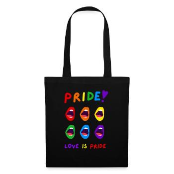 Pride - Sac en tissu - noir - Devant