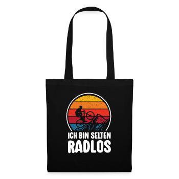 Rare Wheelless Bicycle Mountain Bike Road Bike - Tote Bag - black - Front