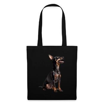 Manchester Terrier Dad Papa - Tote Bag - black - Front