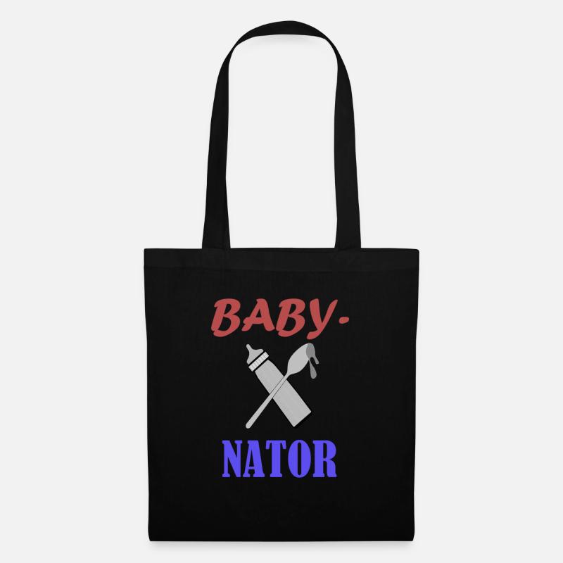 Pacifier - Tote Bag - black