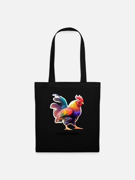 CHICK POWER - Stoffbeutel - Schwarz